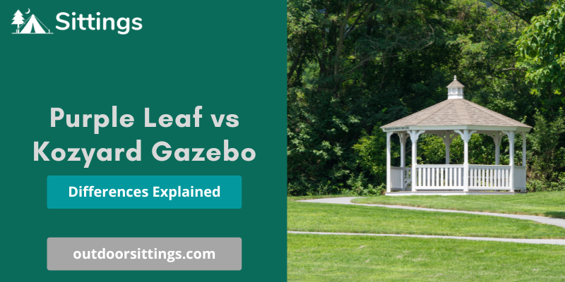 Purple Leaf vs Kozyard Gazebo